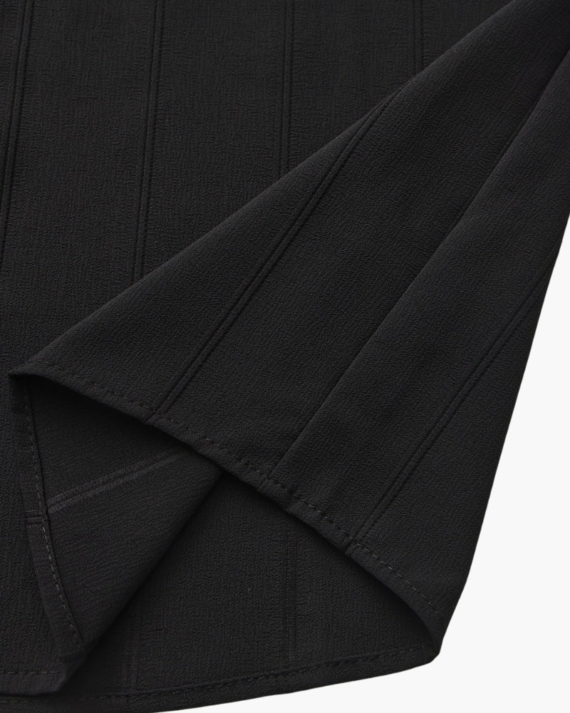 ST Tropez Ribbed Button-Up Shirt