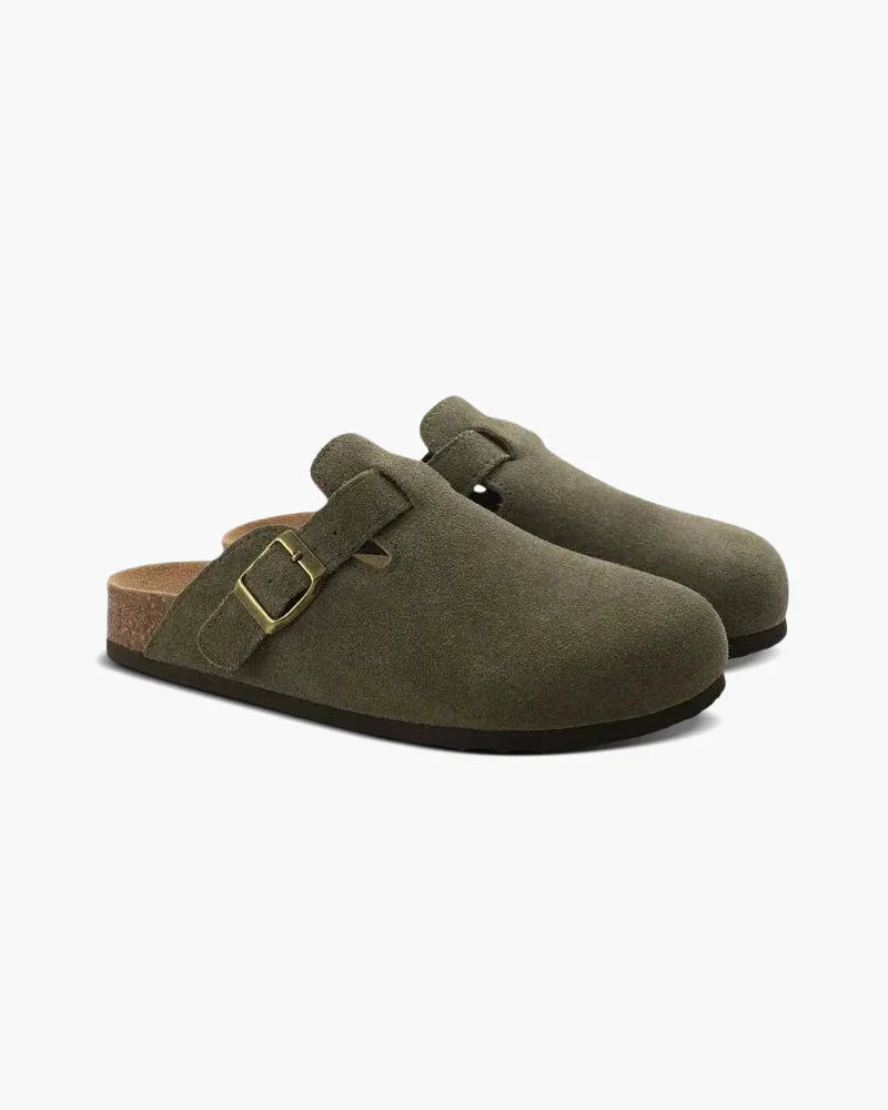 Vesten Suede Clogs