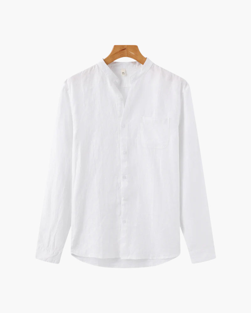 Linen Shirt – Long Sleeve Button-Up [Resort Edition]