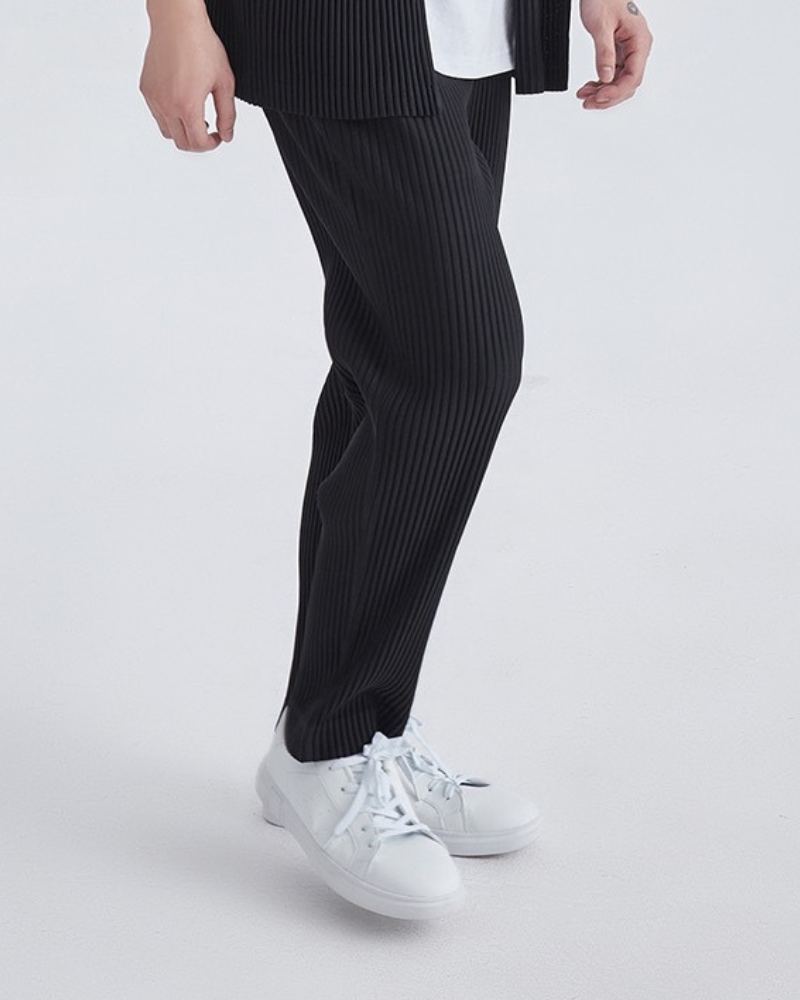 Ribbed Organic Cotton Pantalon