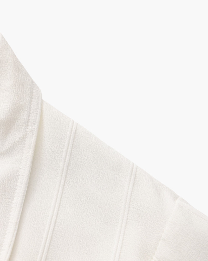ST Tropez Ribbed Button-Up Shirt