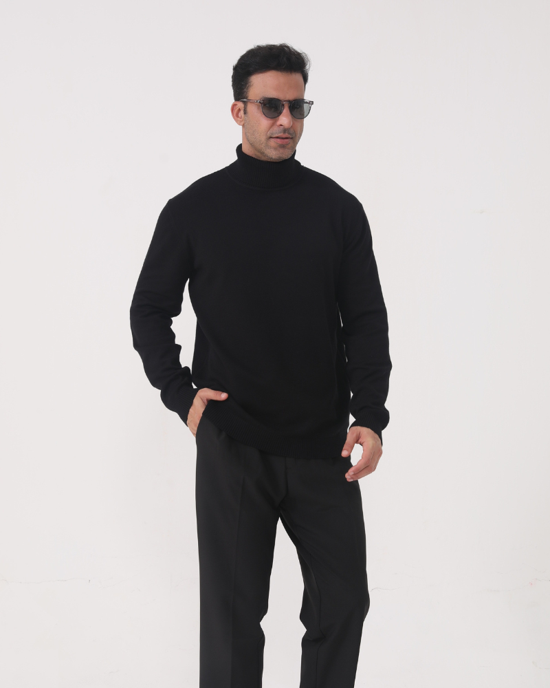 Merino Wool Sweater – Turtleneck [Winter Luxury Deal]