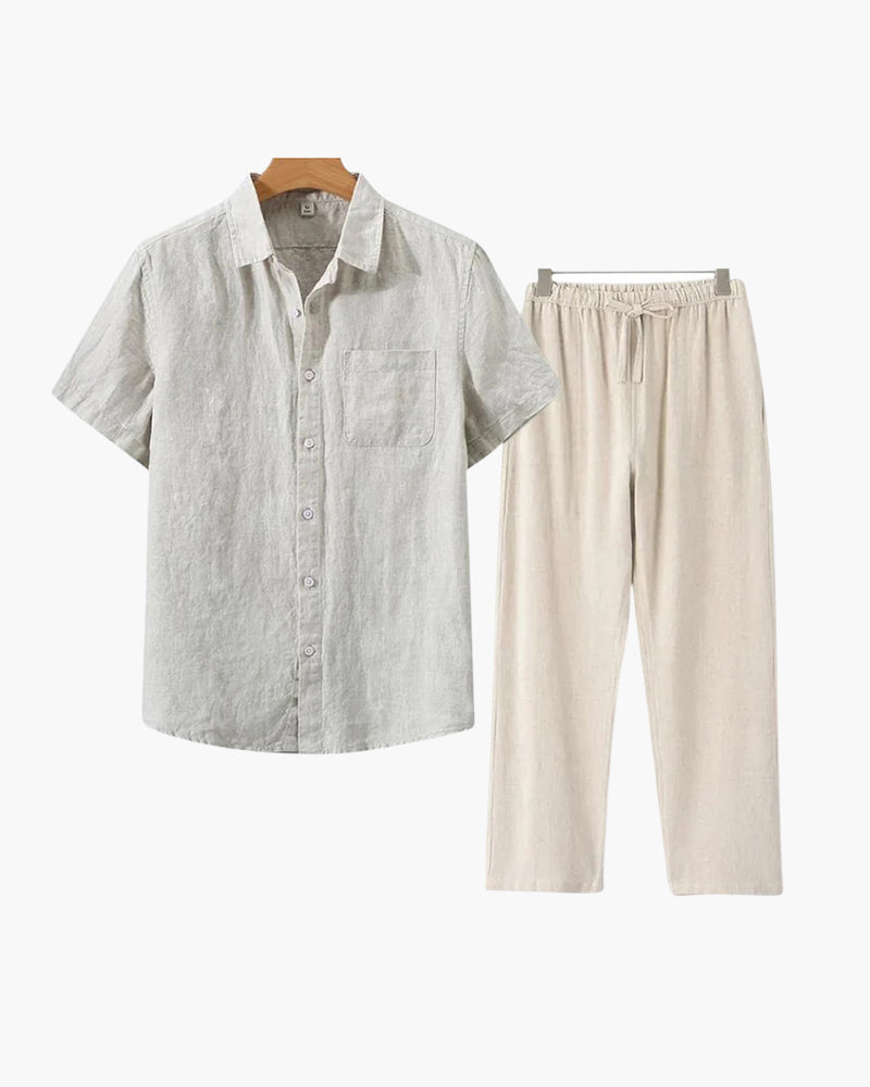 Linen Set – Shirt & Pants [BUY 1 GET 2]
