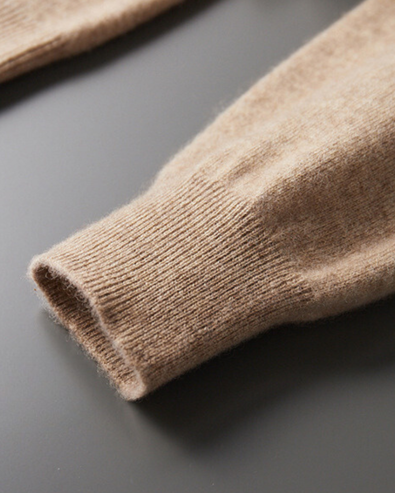 Luxury 100% Cashmere Pullover Hoodie
