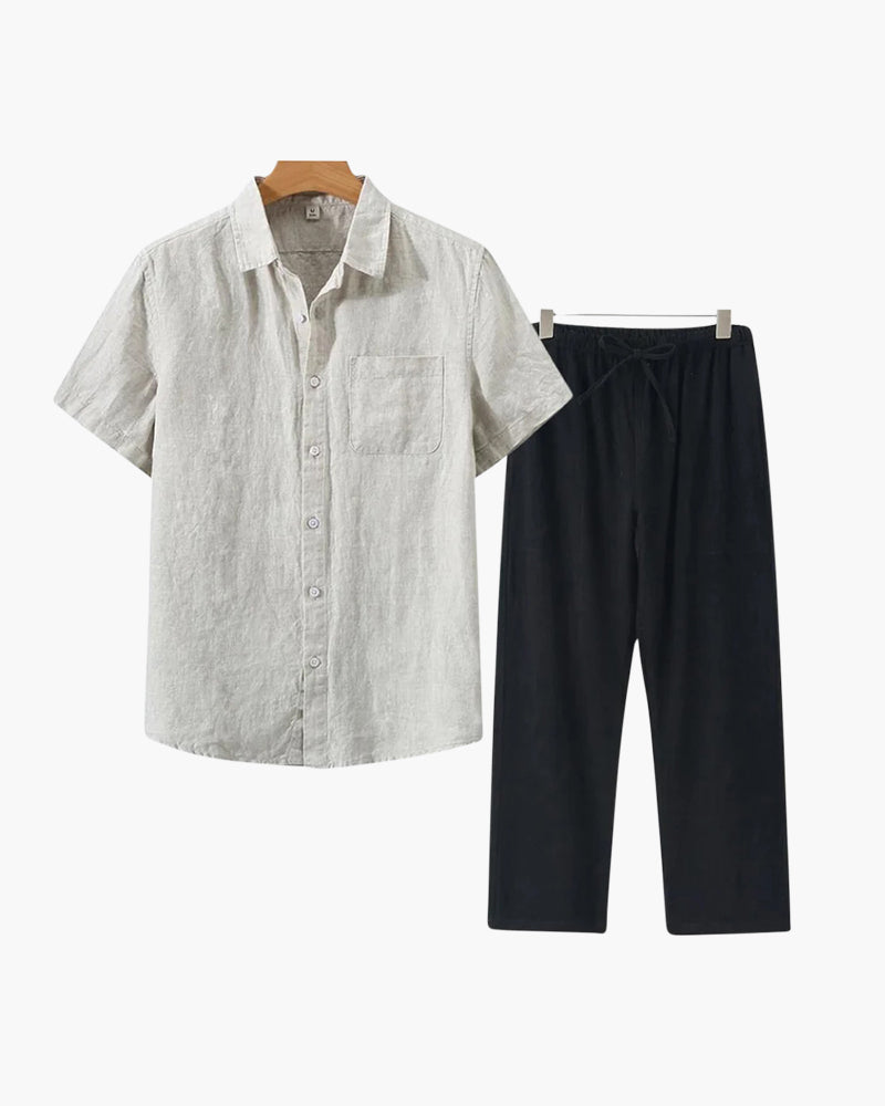 Linen Set – Shirt & Pants [BUY 1 GET 2]