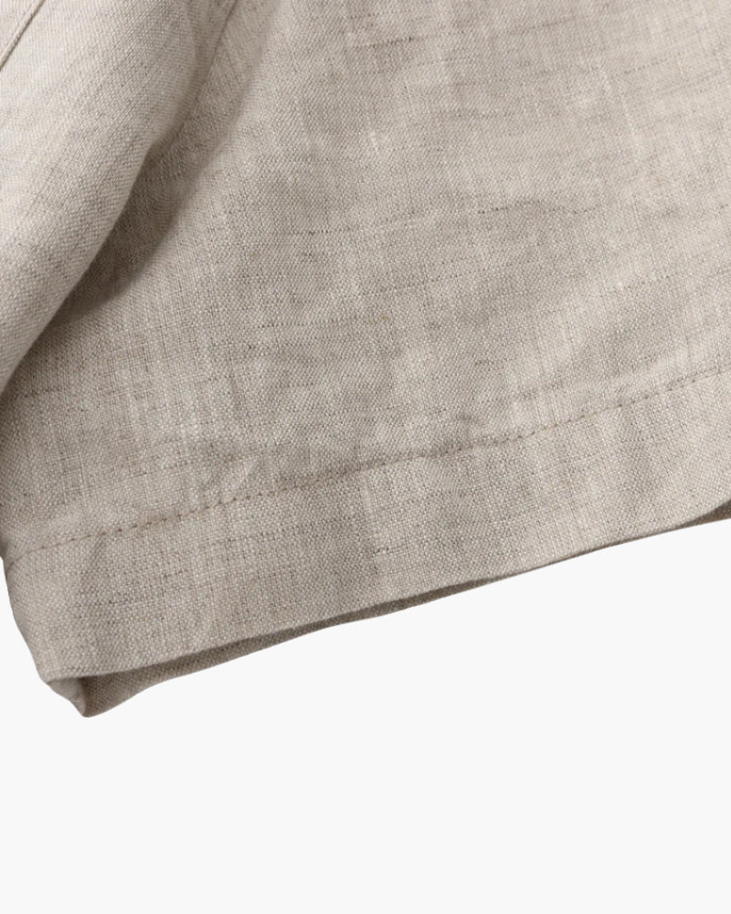 Linen Shirt – Short Sleeve Button-Up [Resort Edition]