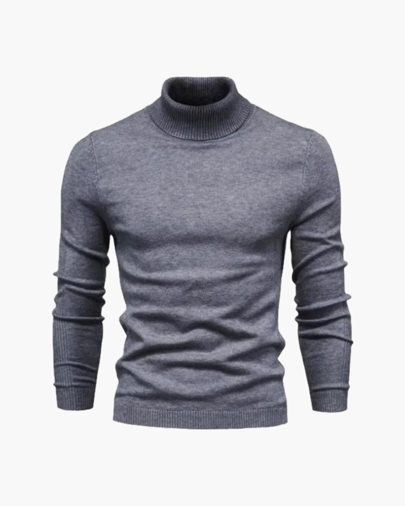 Merino Wool Sweater – Turtleneck [Winter Luxury Deal]