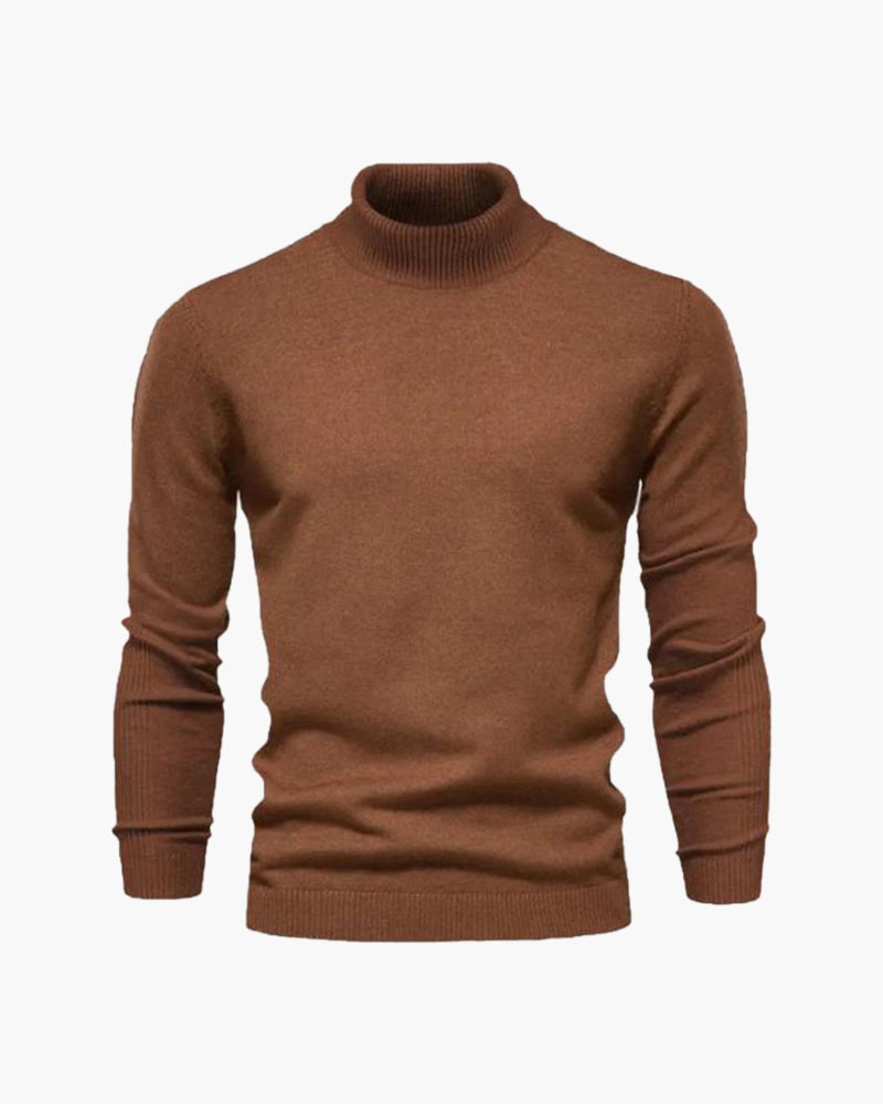 Merino Wool Sweater – Turtleneck [Winter Luxury Deal]