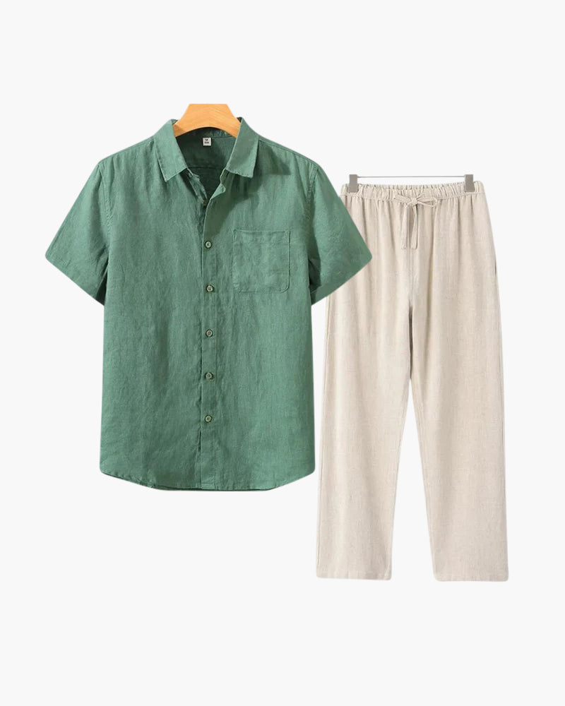 Linen Set – Shirt & Pants [BUY 1 GET 2]