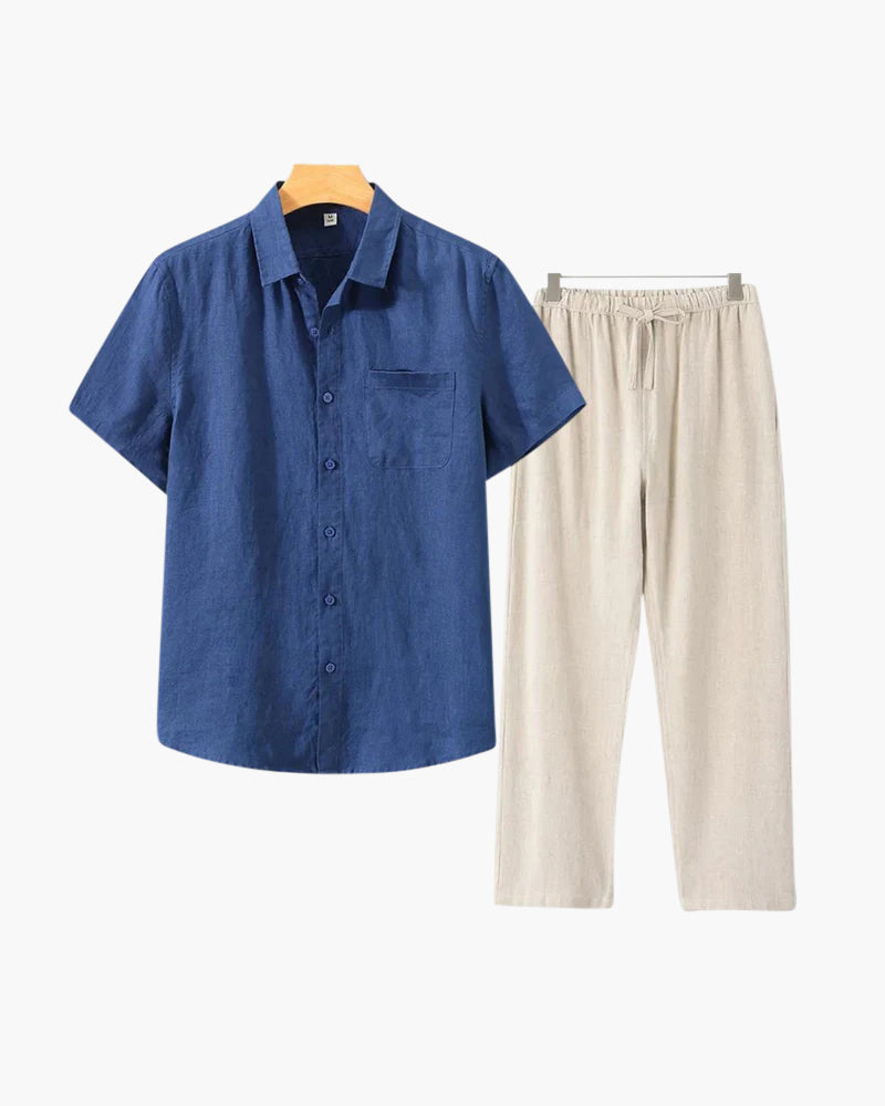 Linen Set – Shirt & Pants [BUY 1 GET 2]