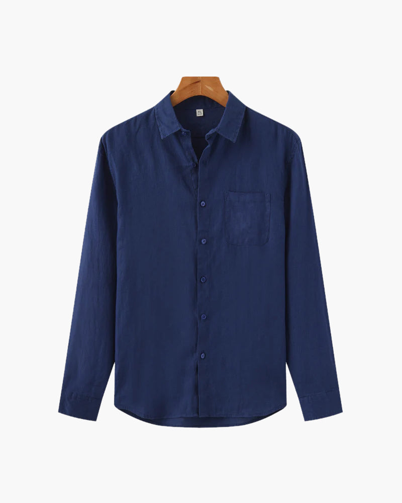 Linen Shirt – Long Sleeve Button-Up [Resort Edition]