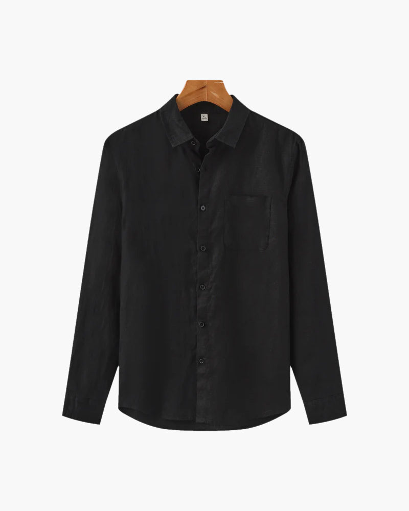 Linen Shirt – Long Sleeve Button-Up [Resort Edition]