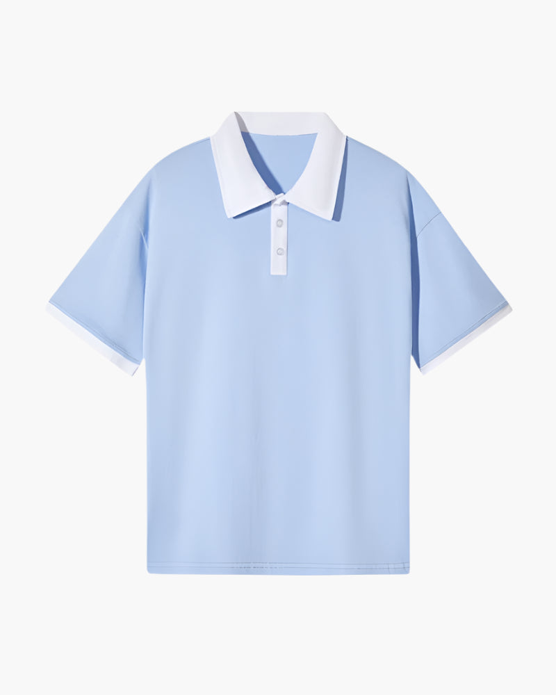 Cotton Polo Shirt – Contrast Collar [Heritage Collection]
