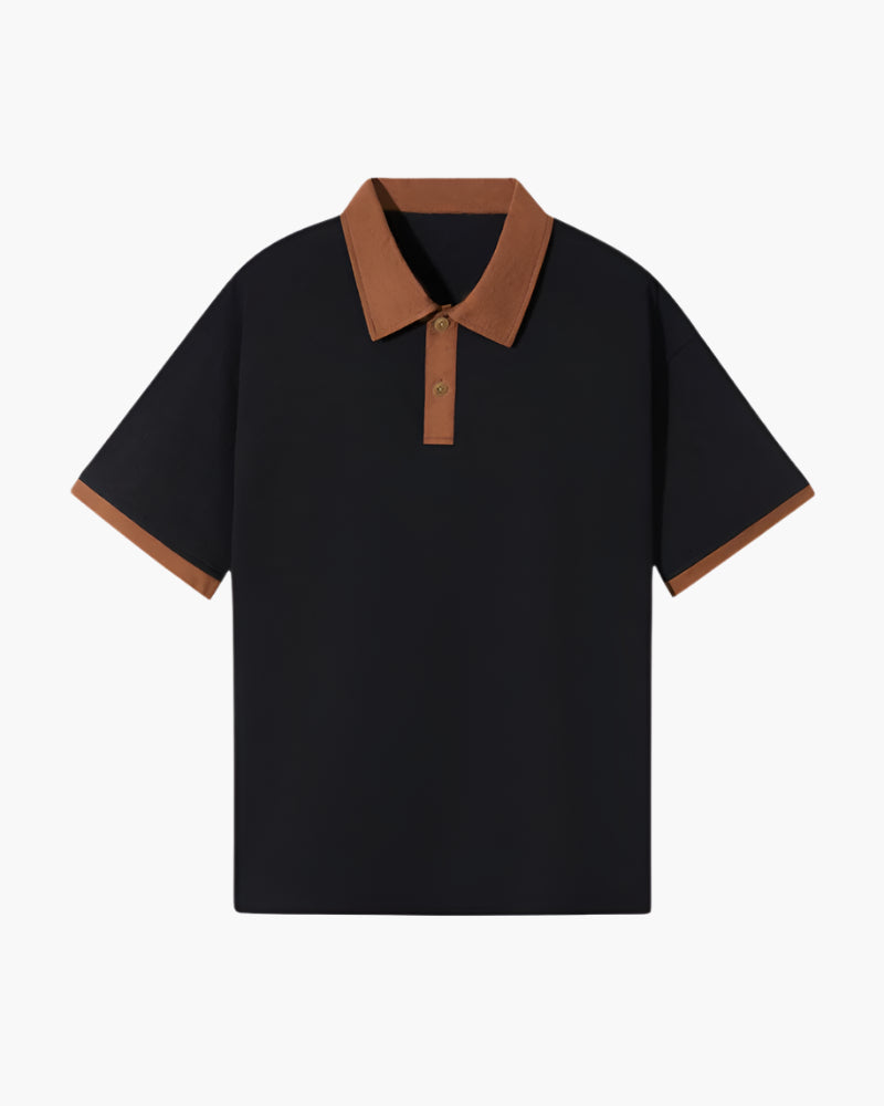 Cotton Polo Shirt – Contrast Collar [Heritage Collection]