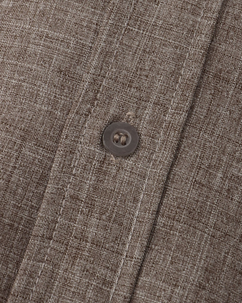 Linen Shirt – Mandarin Collar [Resort Edition]