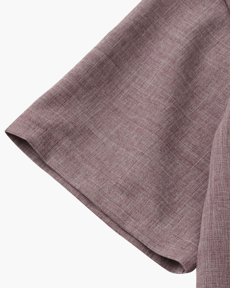 Linen Shirt – Mandarin Collar [Resort Edition]