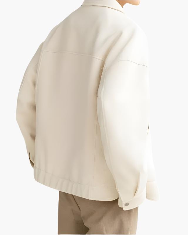 Textured Cotton Overshirt – Classic Button-Up [Limited Edition]