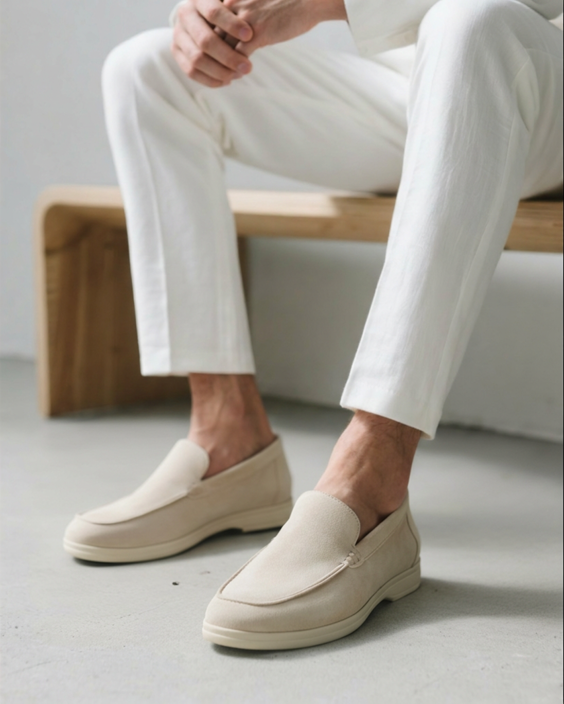 Suede Loafers – Minimalist Slip-On [Bundle Offer]