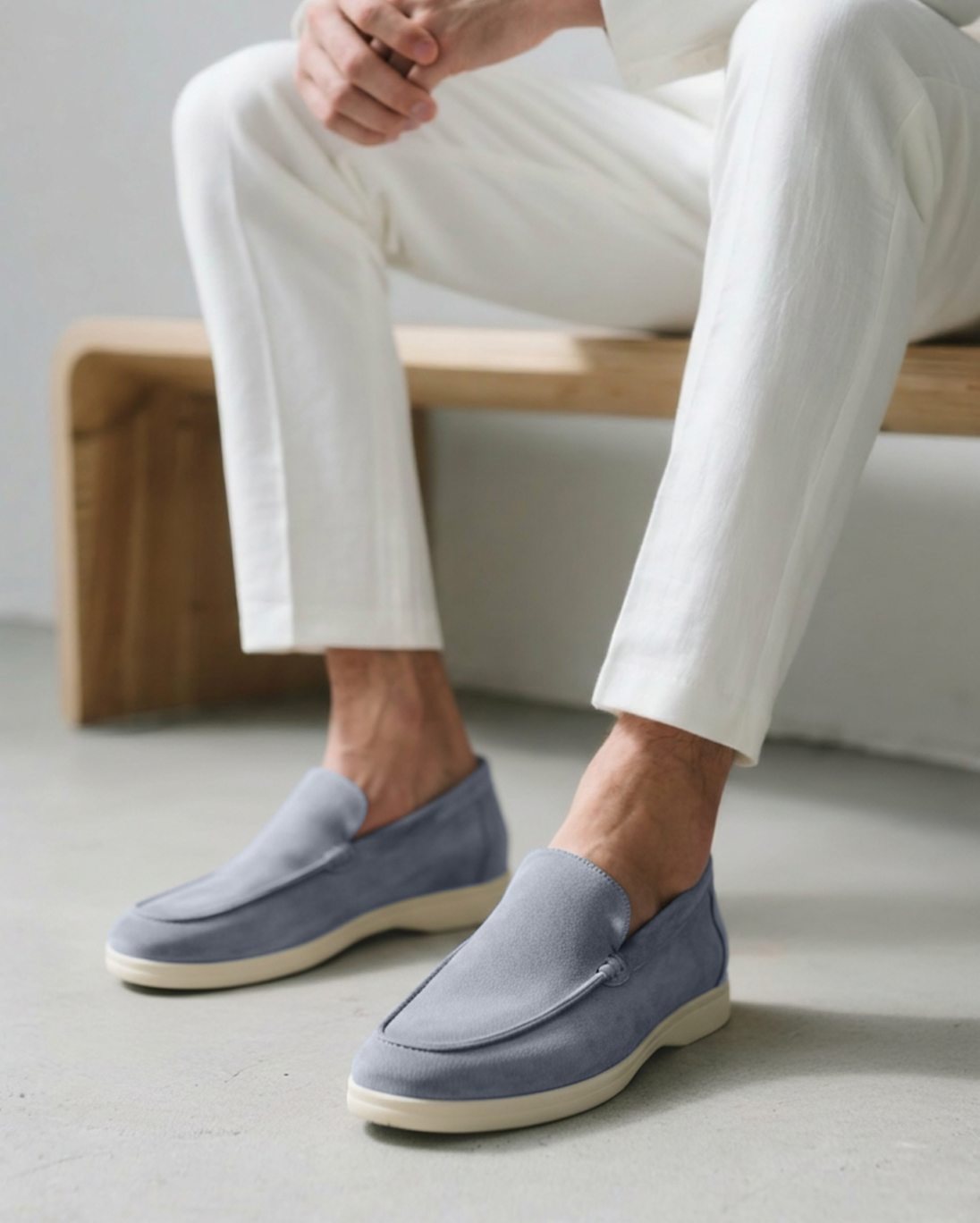 Suede Loafers – Minimalist Slip-On [Bundle Offer]