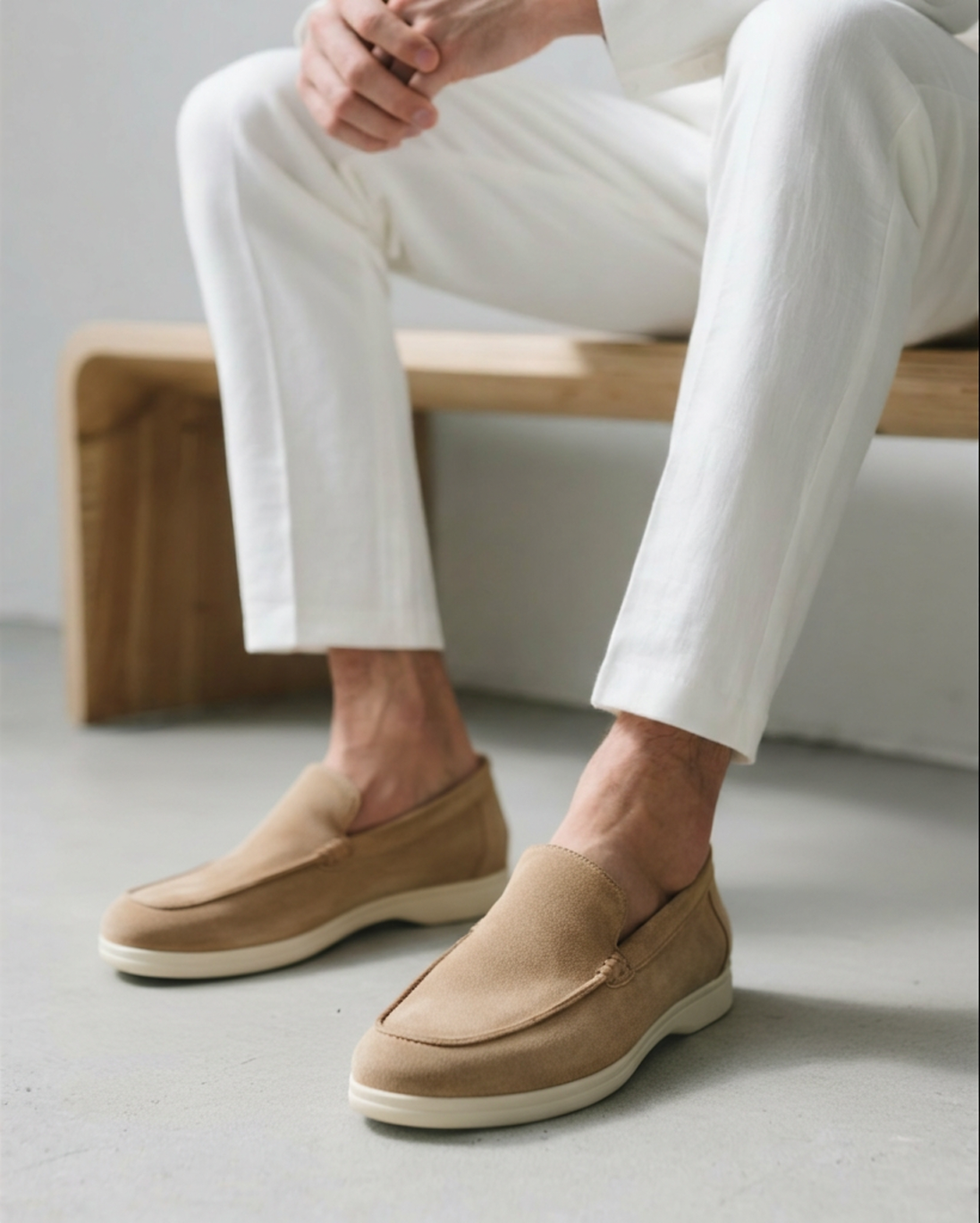 Suede Loafers – Minimalist Slip-On [Bundle Offer]