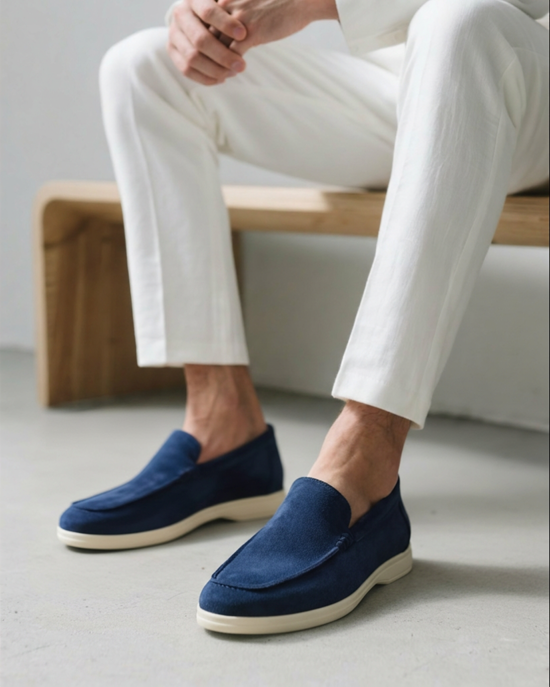 Suede Loafers – Minimalist Slip-On [Bundle Offer]
