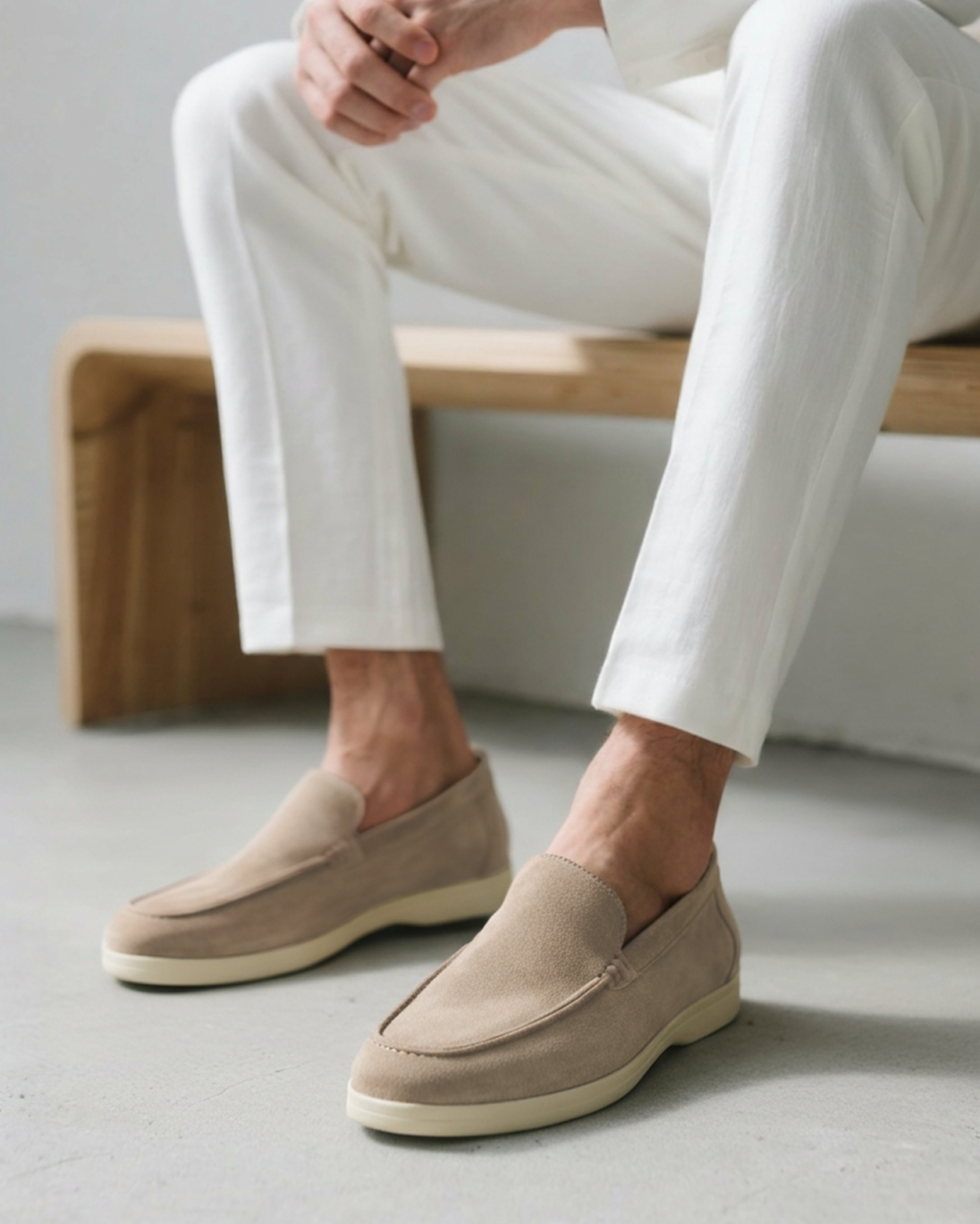 Suede Loafers – Minimalist Slip-On [Bundle Offer]
