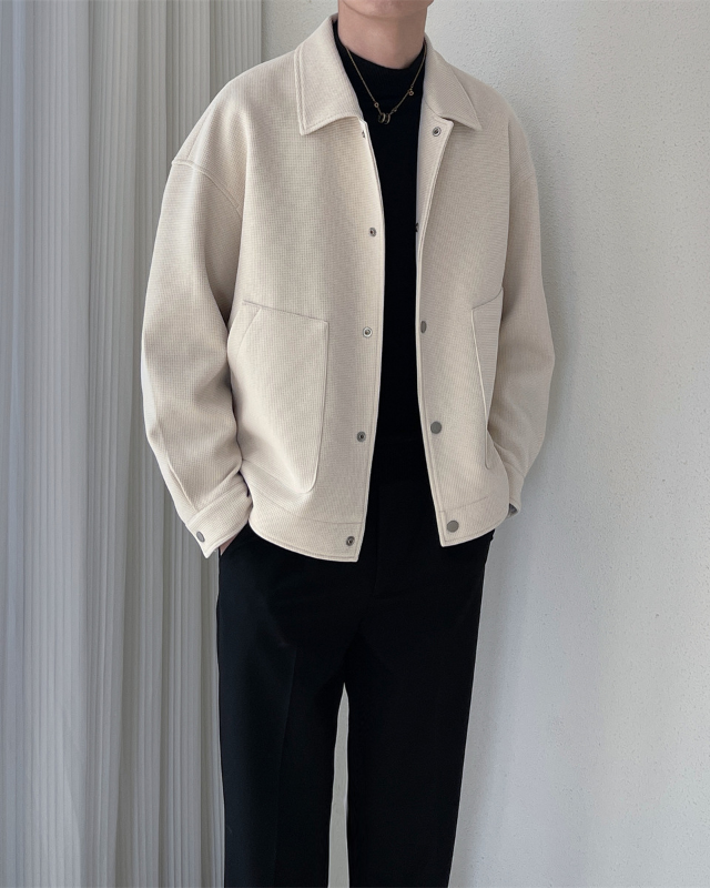 Textured Cotton Overshirt – Classic Button-Up [Limited Edition]